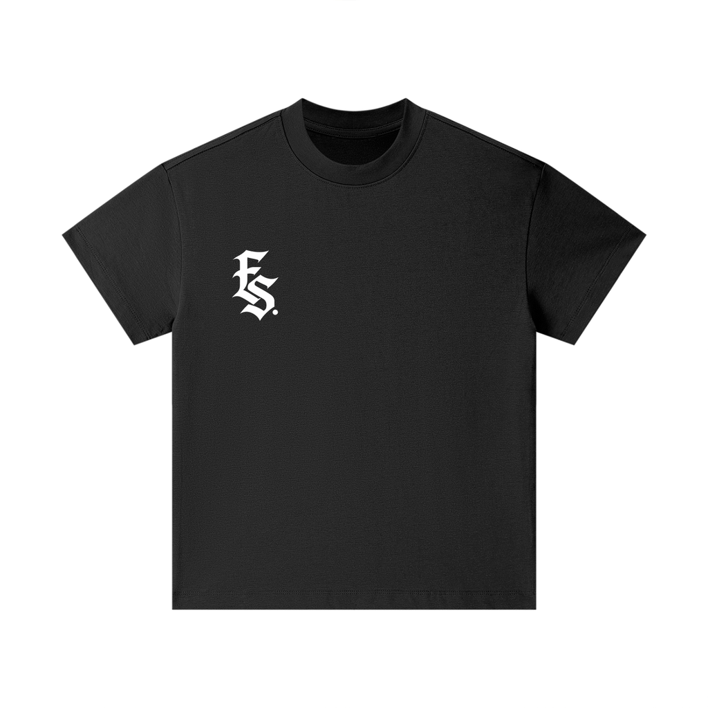 Kids ES Black Essential Tee